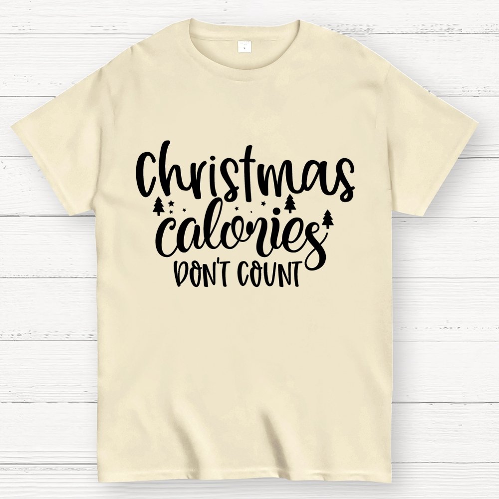 Christmas Calories Don't Count Geek T-Shirt
