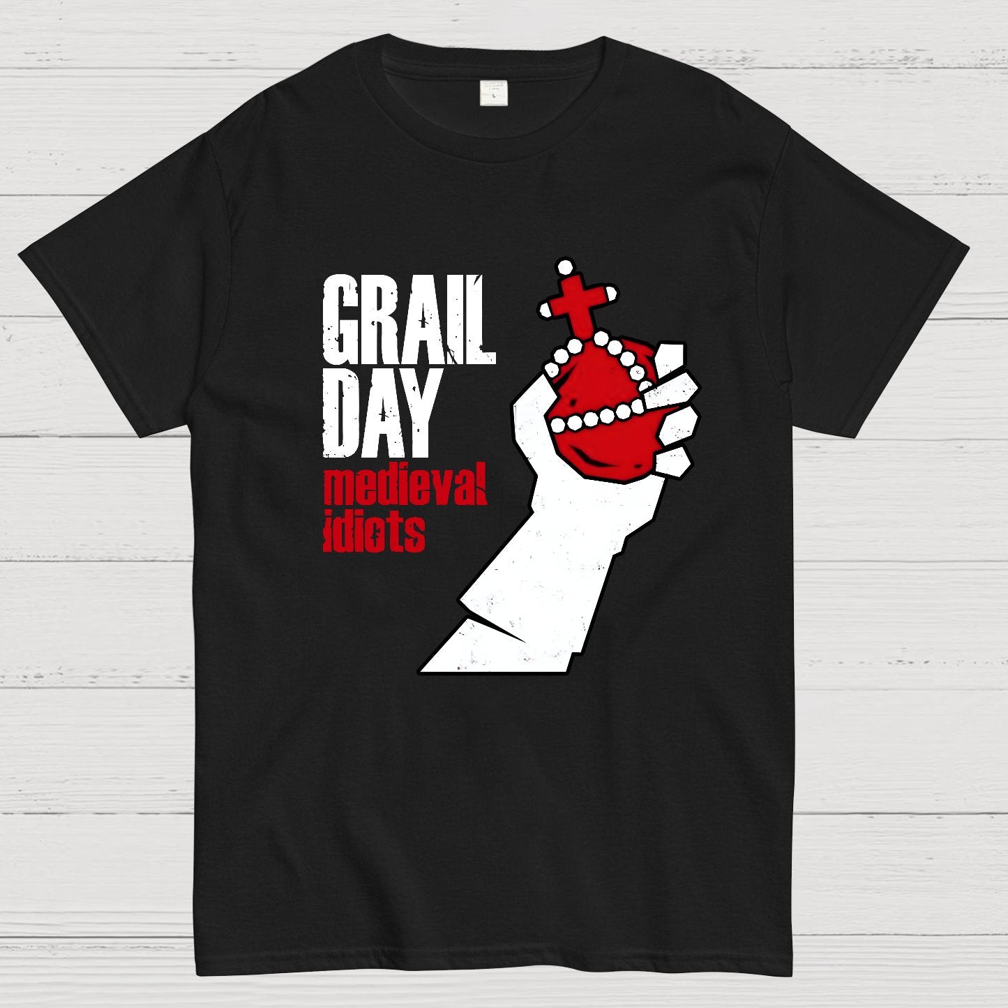 Medieval Idiots Geek T-Shirt
