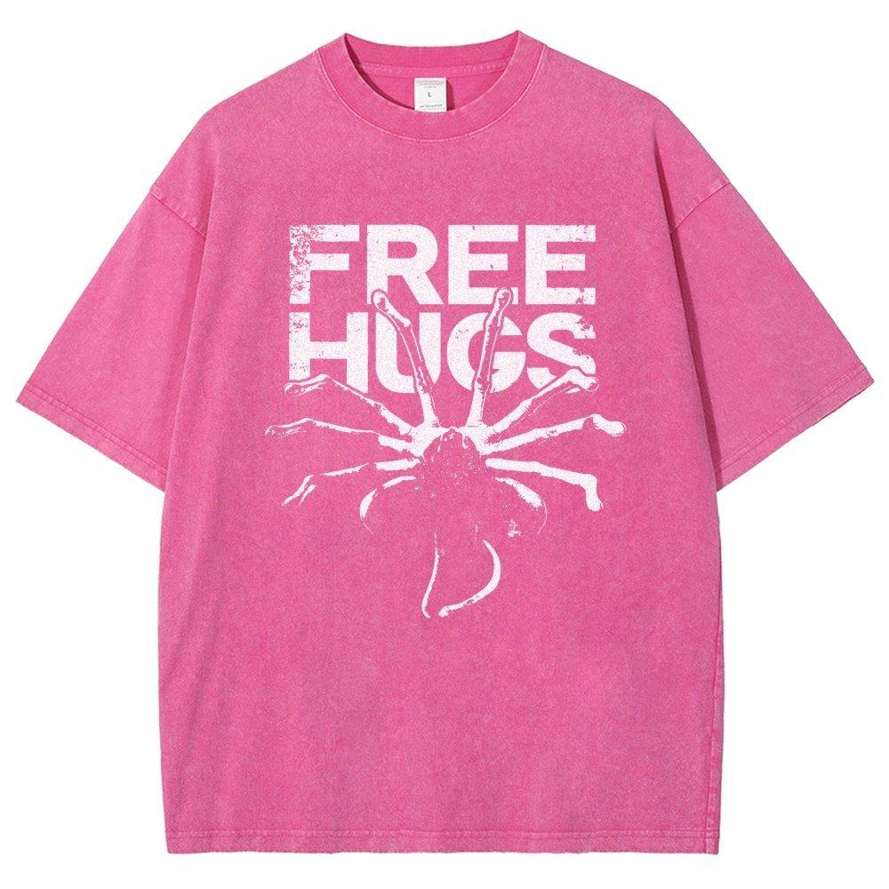Free Hugs Vintage Distressed T-shirt