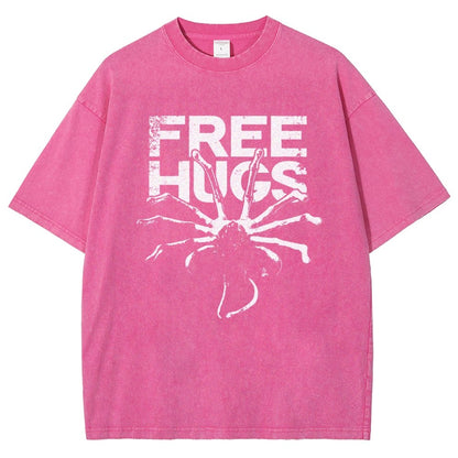 Free Hugs Vintage Distressed T-shirt