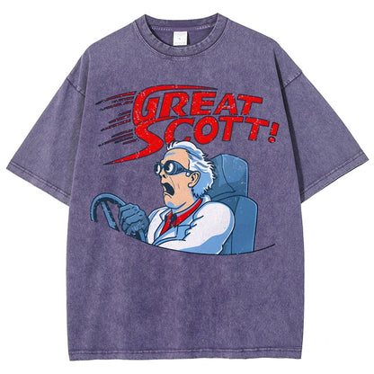 Time Racer Vintage Distressed T-shirt