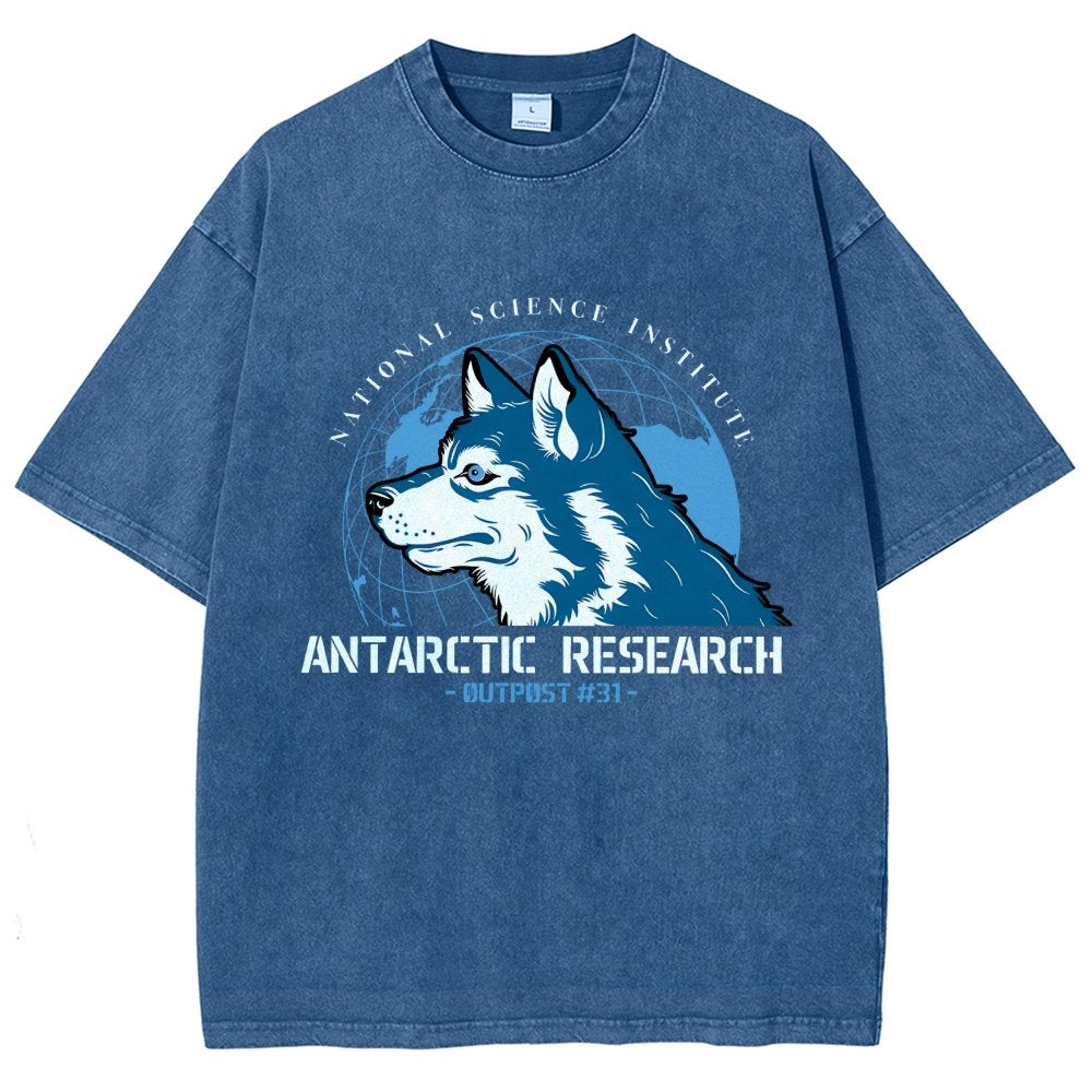 National Science Institute Outpost 31 Vintage Distressed T-shirt
