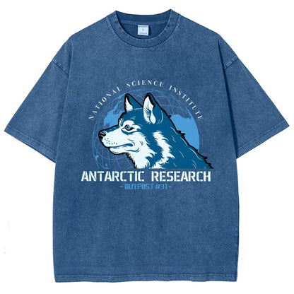 National Science Institute Outpost 31 Vintage Distressed T-shirt