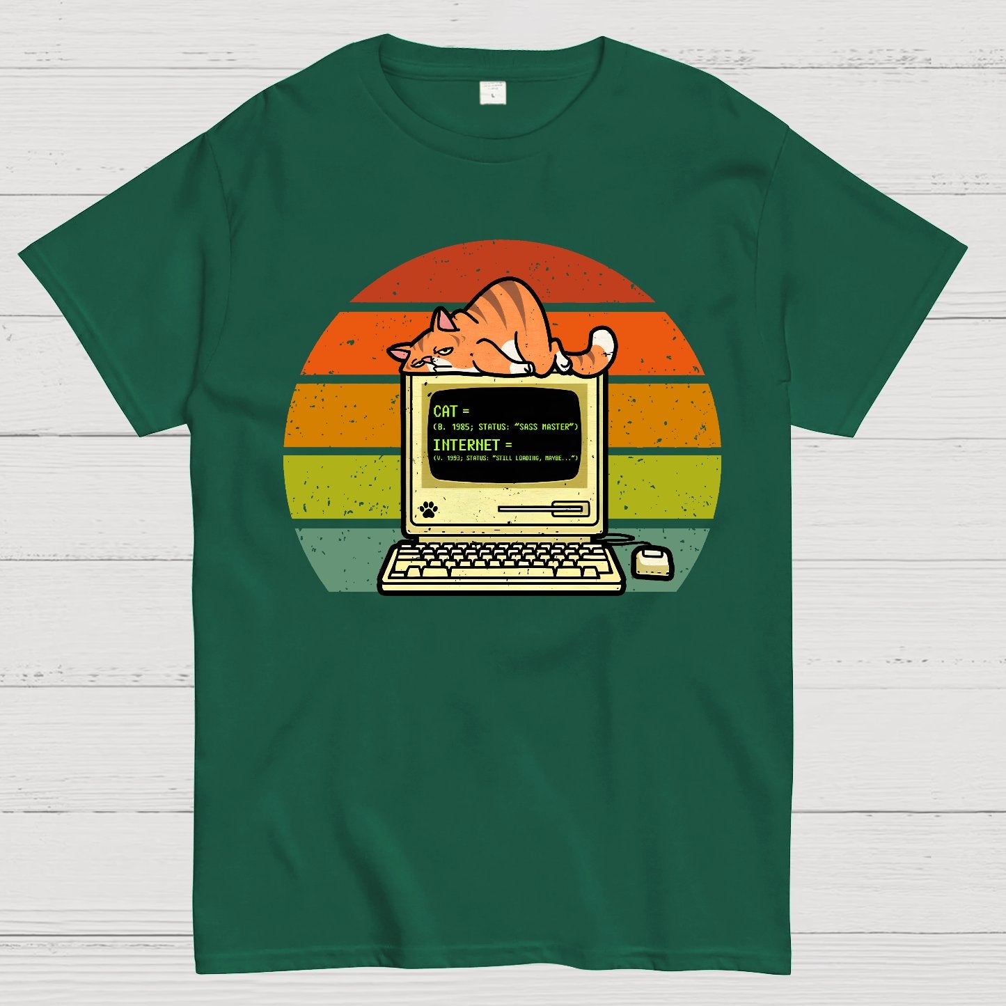 Cat vs. Internet Still Loading Geek T-Shirt