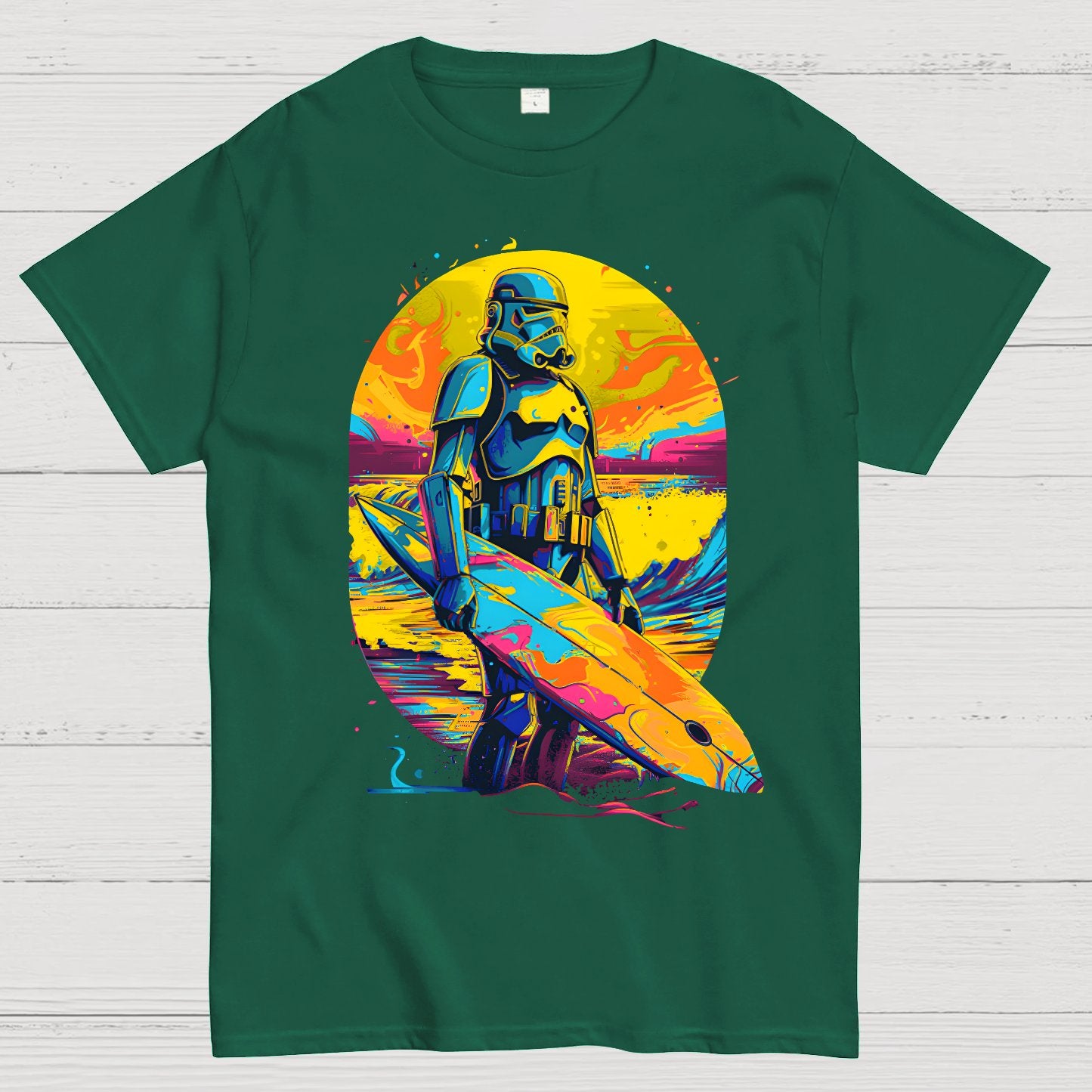 Copy Side Of The Beach Geek T-Shirt