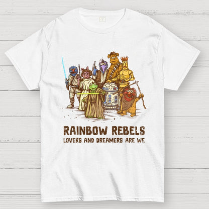 Rainbow Rebels Geek T-Shirt