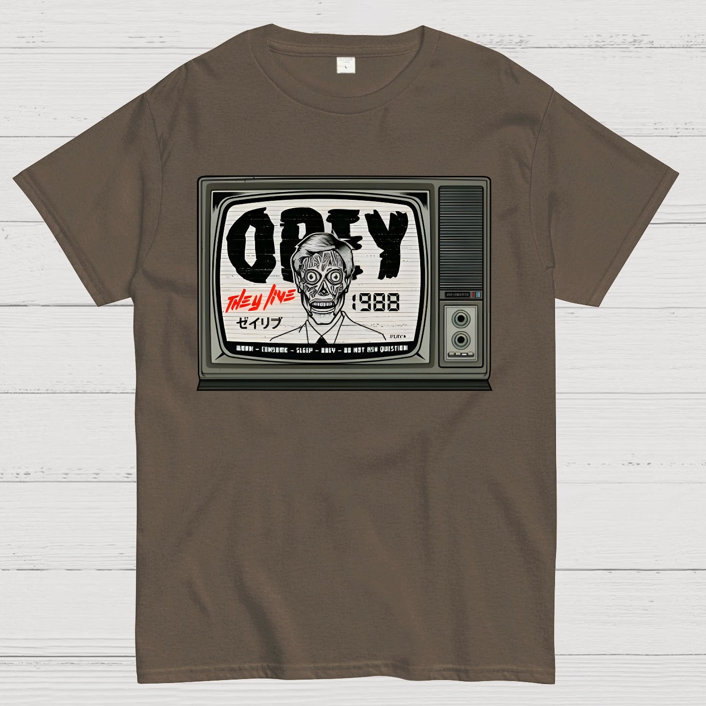 Mysterious World - Obey Geek T-Shirt