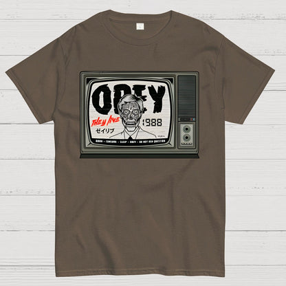 Mysterious World - Obey Geek T-Shirt