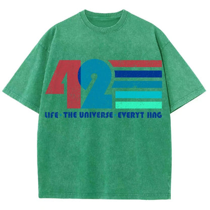 The Answer Is 42 Vintage Distressed T-shirt
