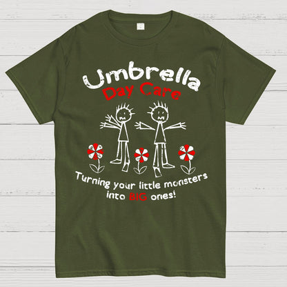 Umbrella Day Care Geek T-Shirt