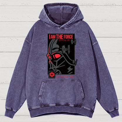 I'm Darkness Vintage Distressed Hoodie