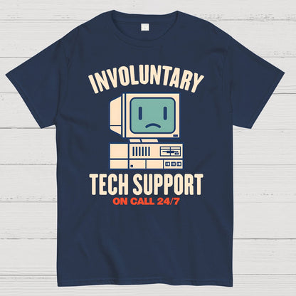 Involuntary Tech Support Geek T-Shirt