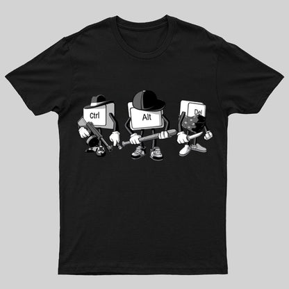 Computer Mafia Funny IT Geeky T-Shirt