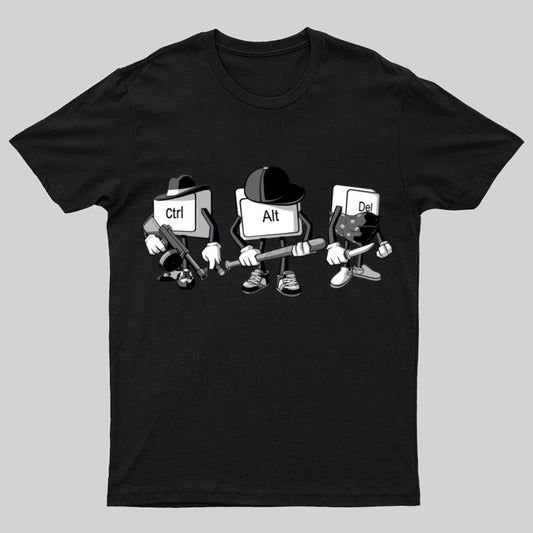 Computer Mafia Funny IT Geeky T-Shirt