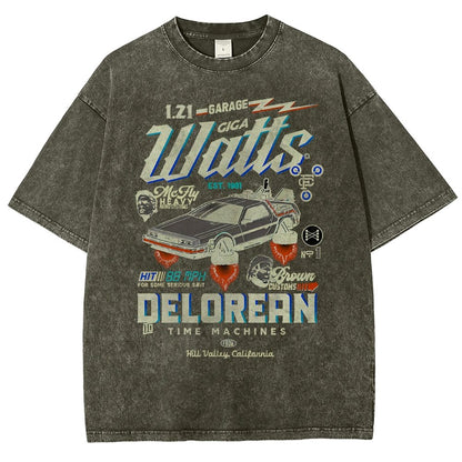 Gigawatts Garage Remix Vintage Distressed T-shirt