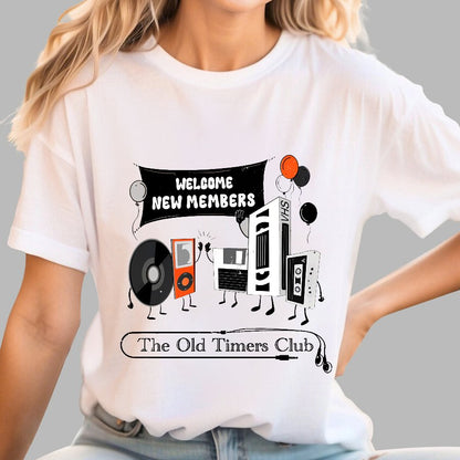 Old Timers Club Geek T-Shirt