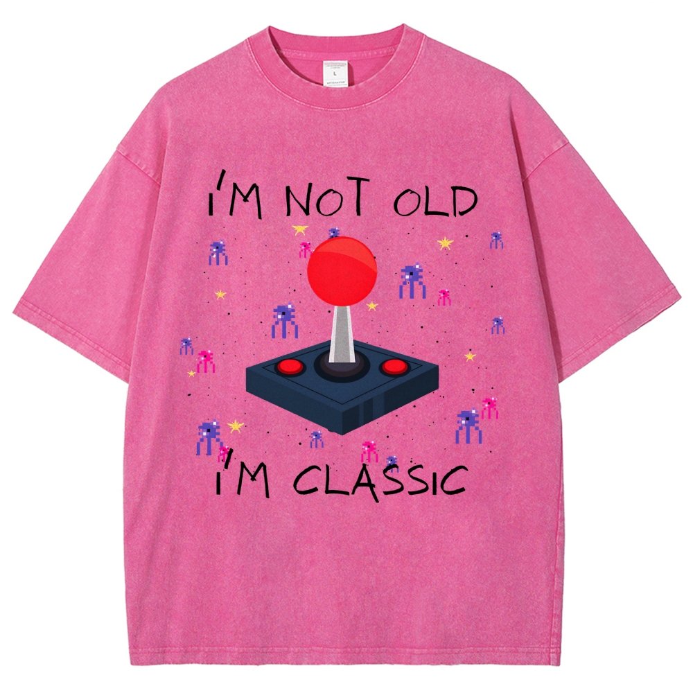 I'm Not Old I'm Classic Video Game Vintage Distressed T-shirt