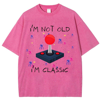 I'm Not Old I'm Classic Video Game Vintage Distressed T-shirt