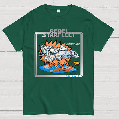 Lightning Bug Knock-off Spaceship Geek T-Shirt