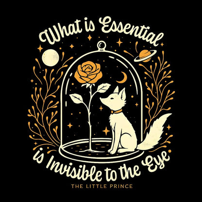 The Rose And The Fox Geek T-Shirt