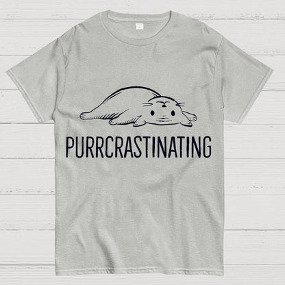 Purrcrastinating Geek T-Shirt