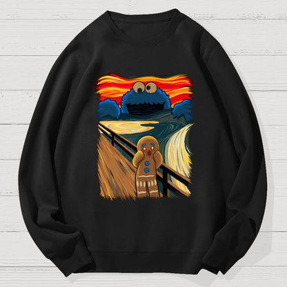 The Cookie Muncher Geek Cotton Sweatshirt