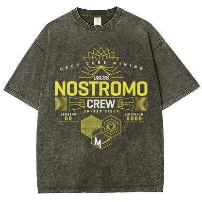 Nostromo Crew Vintage Distressed T-shirt