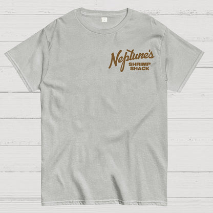 Neptune's Shrimp Shack Front And Back Printing Geek T-Shirt