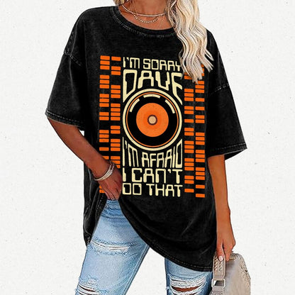I'm Sorry Dave Vintage Distressed T-shirt