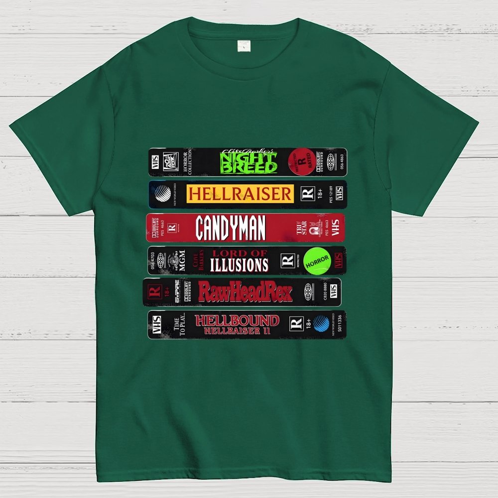 VHS Barker Unisex Geek T-Shirt