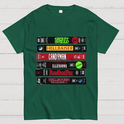 VHS Barker Unisex Geek T-Shirt