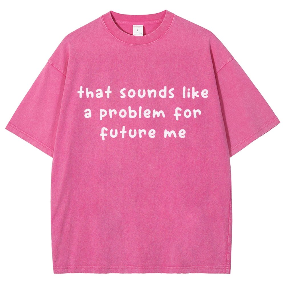 Future Problem Vintage Distressed T-shirt
