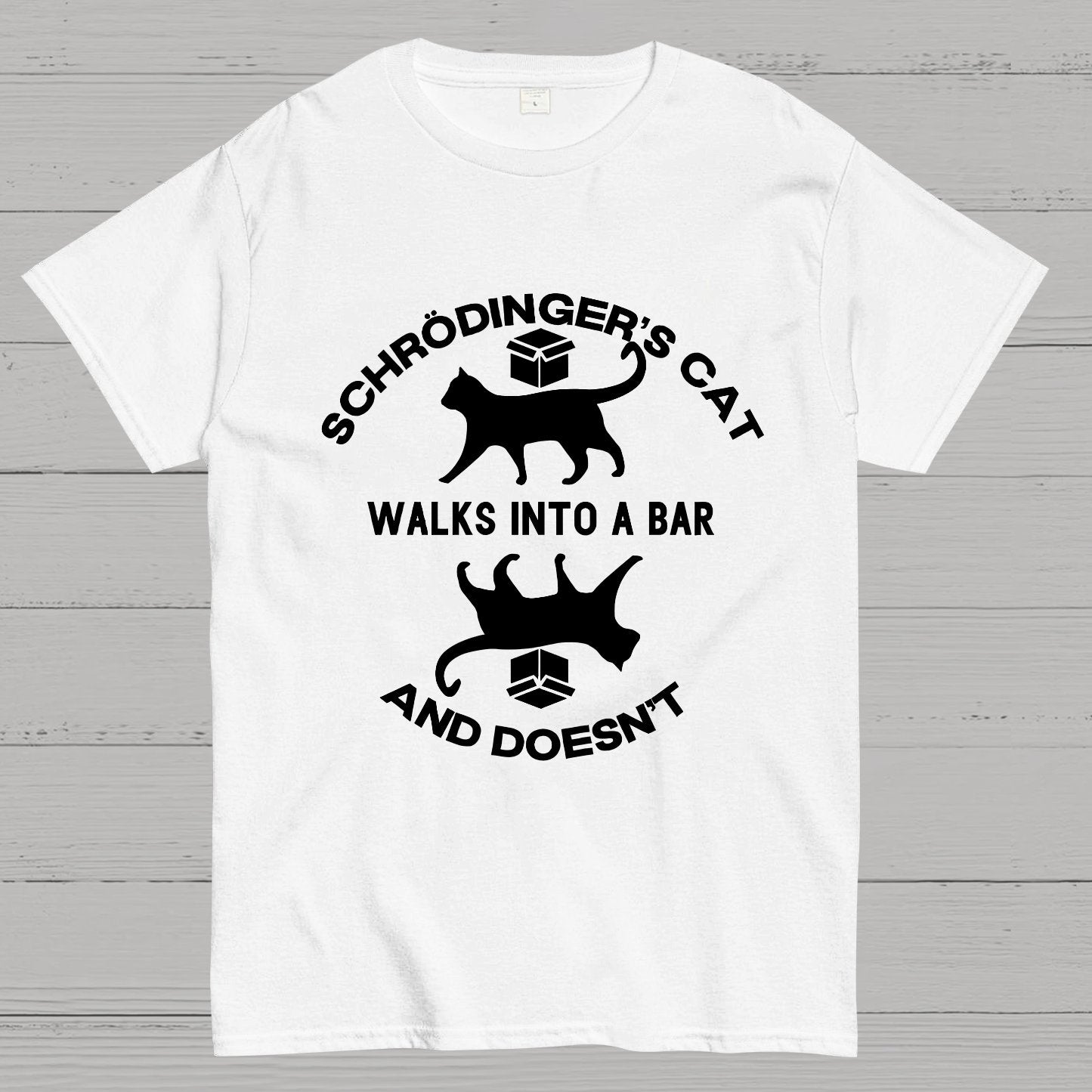 Schrödinger's Cat Geeky T-Shirt
