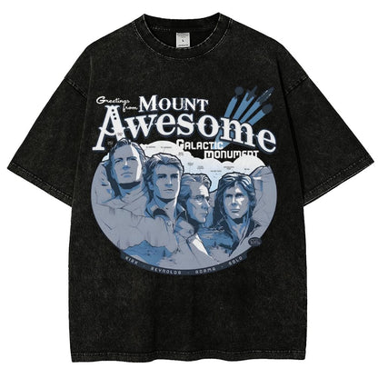 Mount Awesome Vintage Distressed T-shirt