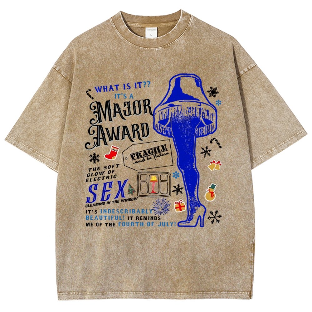A Major Award Leg Lamp Vintage Distressed T-shirt