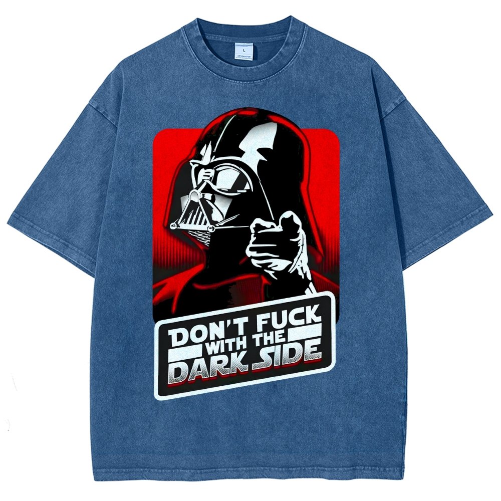 Dark Power Vintage Distressed T-shirt