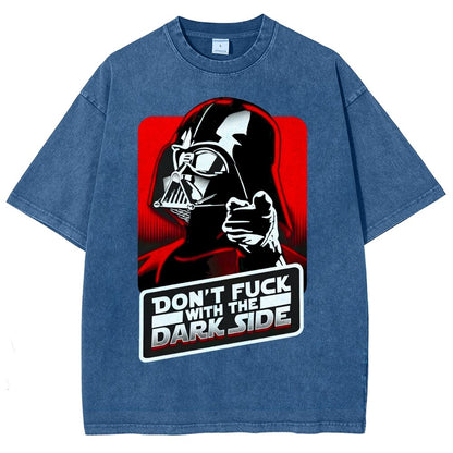 Dark Power Vintage Distressed T-shirt