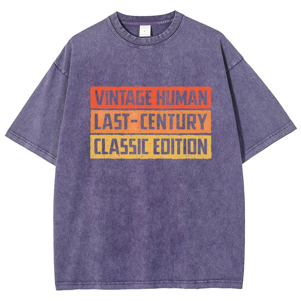 Vintage Human Vintage Distressed T-shirt