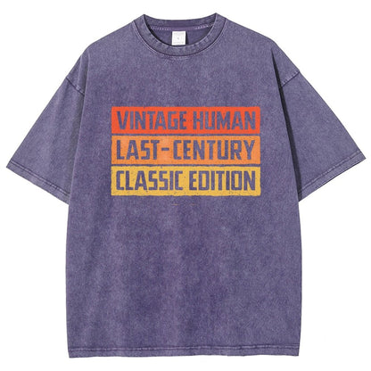 Vintage Human Vintage Distressed T-shirt