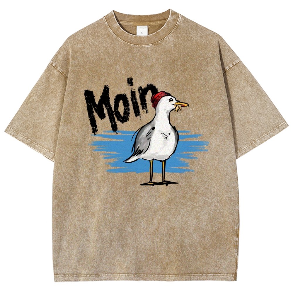 Moin Vintage Distressed T-shirt
