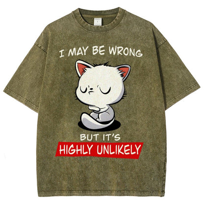 I May Be Wrong Vintage Distressed T-shirt