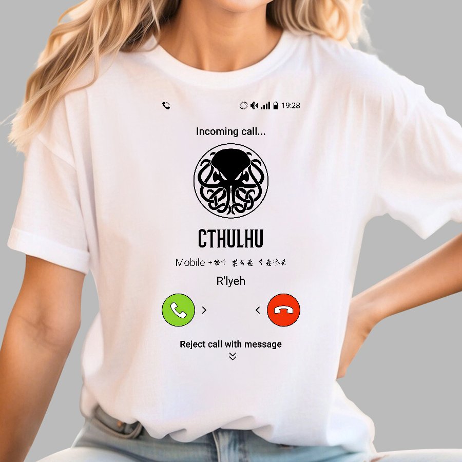 Call of Mysterious Creature Geek T-Shirt