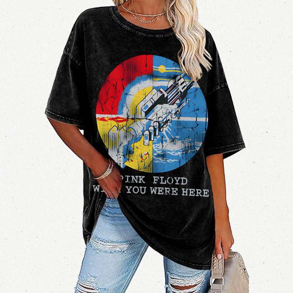 Welcome to the Machine A User Manual for Reality Vintage Distressed T-shirt