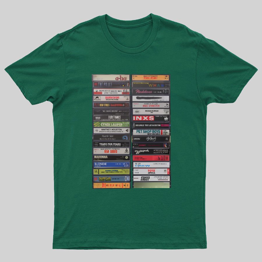 Classic Cassette Tape Geeky T-Shirt