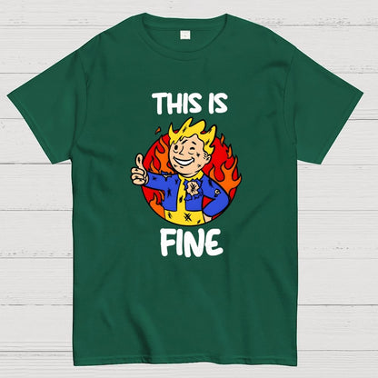 This Is Fine Geek T-Shirt