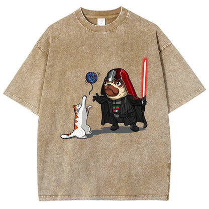 Tales From The Paw Side Vintage Distressed T-shirt