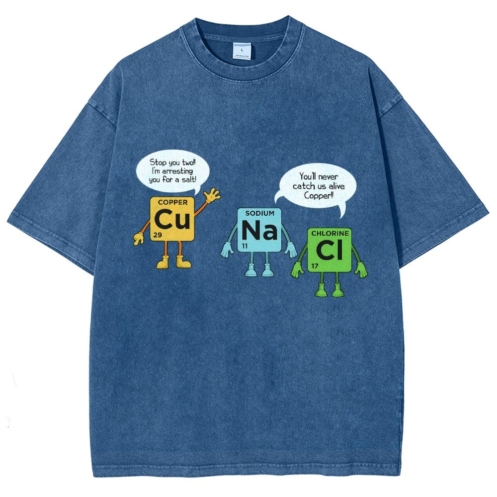 Science Funny Scientist Nerd Geeks Vintage Distressed T-shirt