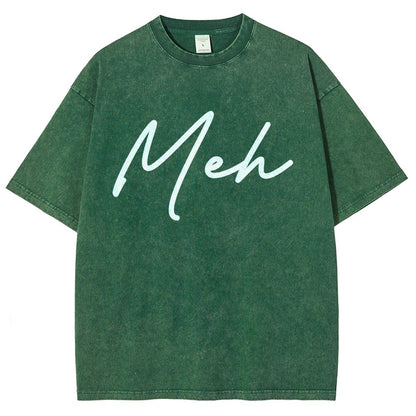 Meh Vintage Distressed T-shirt