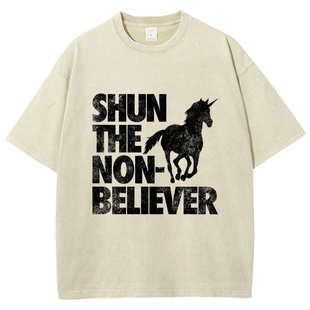 Shun the Non-Believer! Vintage Distressed T-shirt