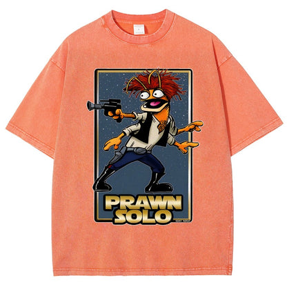 Prawn Hero Vintage Distressed T-shirt